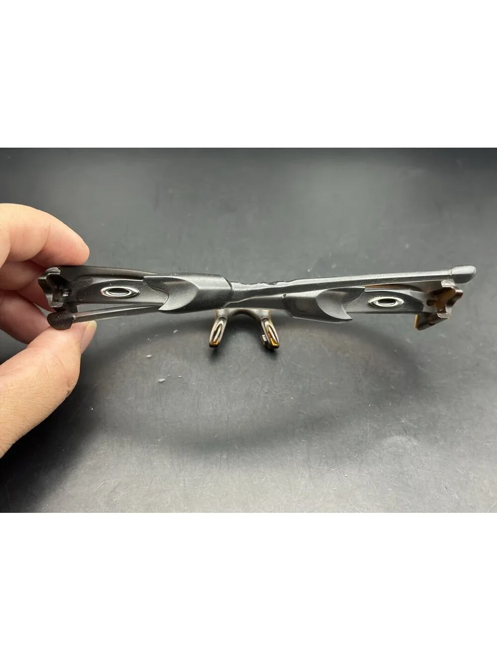 Oakley Flak Jacket Matte Rootbeer/Grey Smoke Frame